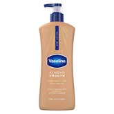 Vaseline Almond Smooth Lotion - 1ct/20.3 fl oz: Moisturizing, Whole Body Application, Contains Vitamin E, Pump Bottle