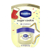 Vaseline Holiday Limited Edition Lip Balm - Sugar Cookie - Travel Size - 0.25oz: Moisturizing, Deep Hydration, Contains Vitamin E