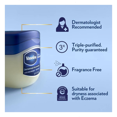 Vaseline Original Petroleum Jelly - 13oz: Moisturizing, Soothing, Hypoallergenic, For Dry Skin