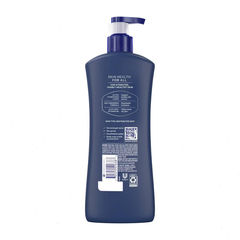 Vaseline Men Fast Absorbing Moisture 3-in-1 Body, Face & Hands Pump Lotion Scented - 20.3 fl oz
