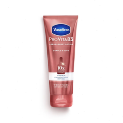 Vaseline Pro VitaB3 Serum Burst Lotion with Niacinamide, Hyaluronic Acid and Peptides, 7.5 fl oz: For Combination and Dry Skin, Berry and Floral Scent