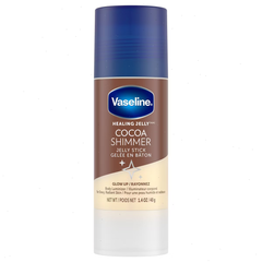 Vaseline Cocoa Shimmer Jelly Stick Cocoa Butter - 1.4oz: Moisturizing, Damage Repair, Whole Body, Oily to Dry Skin