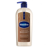 Vaseline Body Gel Oil Cocoa Radiant Pump - 12 fl oz: Moisturizing, Whole Body, For Dry Skin, Scented