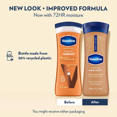 Vaseline Intensive Care Moisturizing Body Lotion with Cocoa Butter Cocoa Radiant