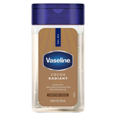 Vaseline Cocoa Radiant Gel Mini Body Oil - Travel Size - 1.7 fl oz: For Whole Body, Combination to Very Dry Skin