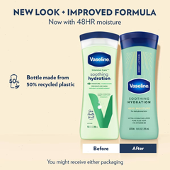 Vaseline Intensive Care Moisturizing Body Lotion with Aloe Vera Soothing Hydration