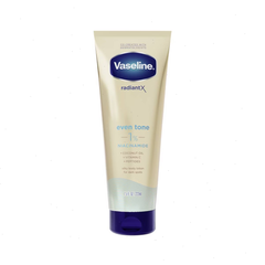 Vaseline Radiant X Even Tone Coconut Oil, Vitamin C & Peptides Body Lotion for Dry Skin - 7.5 fl oz