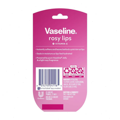 Vaseline Lip Therapy Fragrance Free Rosy Lips Twin Pack - 2ct/0.5oz: Moisturizing, Tinted Lip Balms, Travel Size