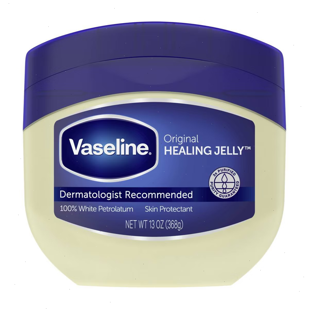 Vaseline Original Petroleum Jelly - 13oz: Moisturizing, Soothing, Hypoallergenic, For Dry Skin