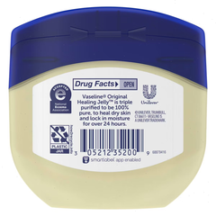 Vaseline Original Healing Petroleum Jelly Unscented - 7.5oz: Moisturizing, Hypoallergenic, Jar, Gel Form