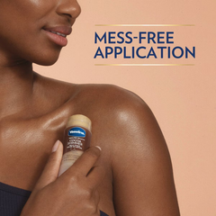 Vaseline Cocoa Shimmer Jelly Stick Cocoa Butter - 1.4oz: Moisturizing, Damage Repair, Whole Body, Oily to Dry Skin